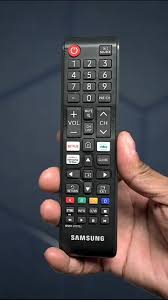 Remote for the Samsung CU7000 TV